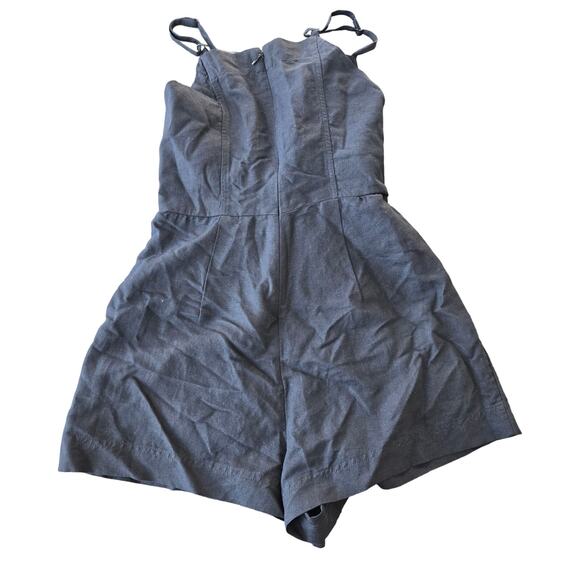 Madewell Tie-Waist Romper Size 0 NWT - Picture 3 of 9
